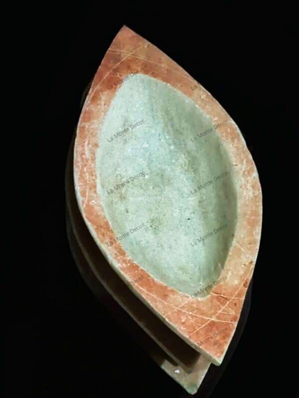 Boat shape Marble Mortar and Pestle - Image 2