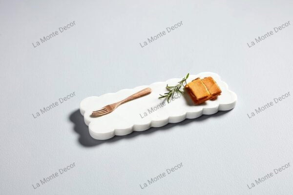 Charcuterie Board White Marble Platter