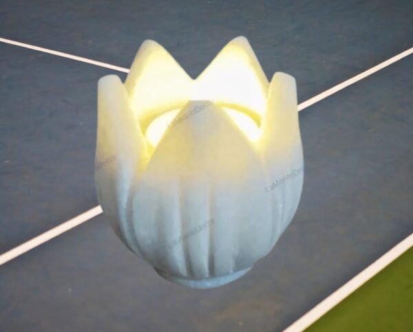 Decorative Marble Tealight Candle Holder - Image 2