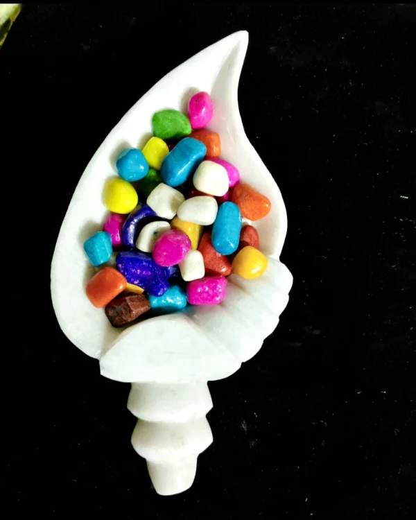 Marble Shell Shaped Bowl