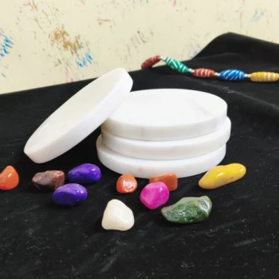Round Marble Coaster