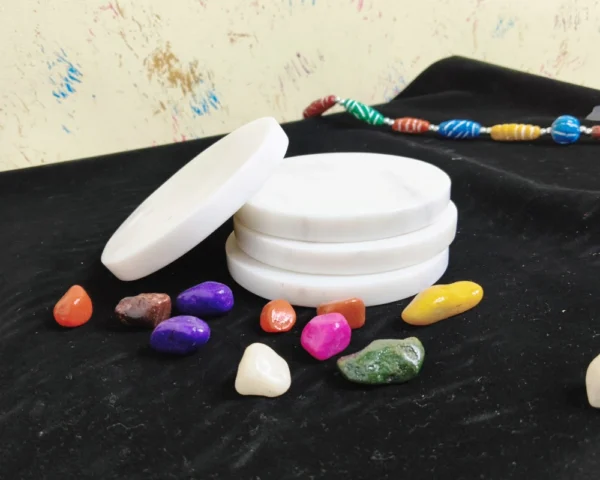 Round Marble Coaster