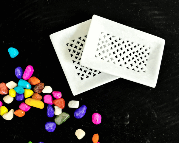 Natural White Marble Soap Dish - Image 6