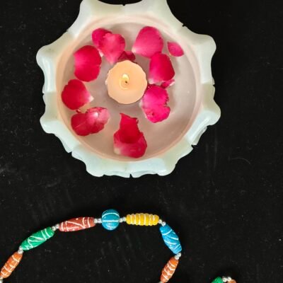 White Marble Lotus Bowl | Flower Bowl