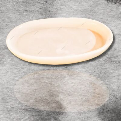 White Marble Oval-Shaped Platter