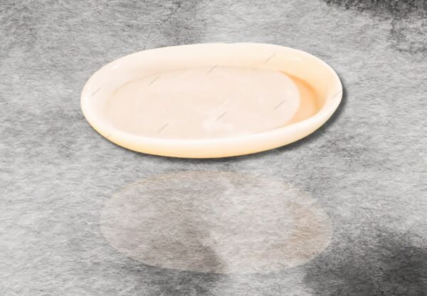 White Marble Oval-Shaped Platter