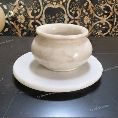 White Pure Kalash Handicraft