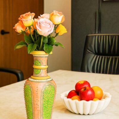 Handicraft Kingdom Antique Marble Flower Pot