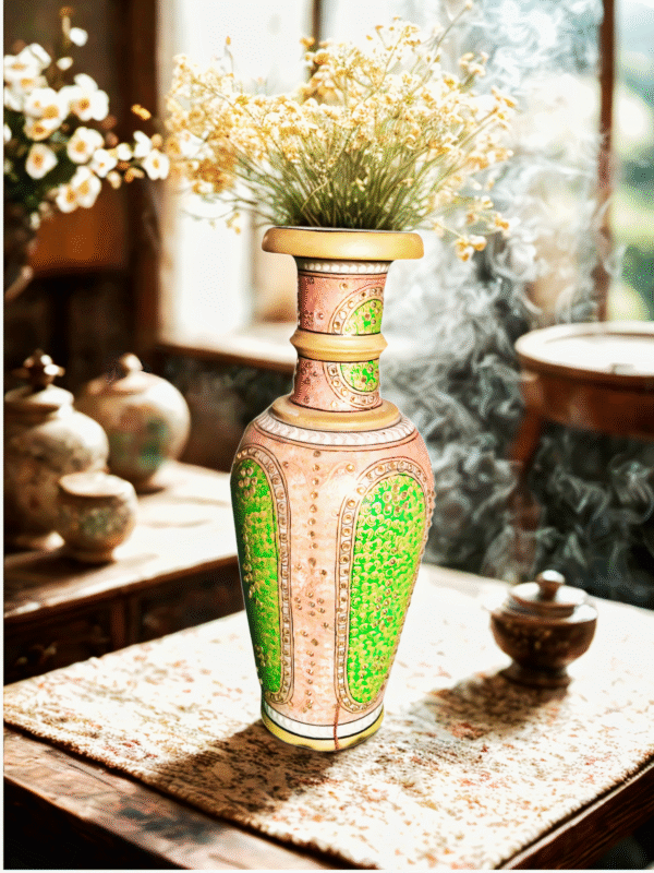 Handicraft Kingdom Antique Marble Flower Pot - Image 3