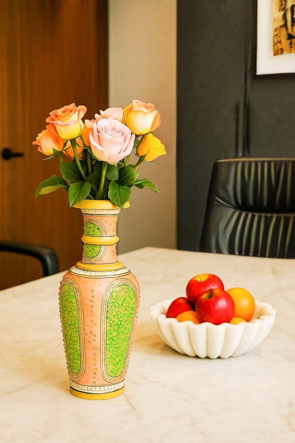 Handicraft Kingdom Antique Marble Flower Pot