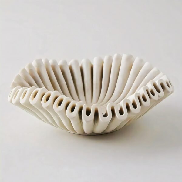 Home Decor Ruffle Bowl - Image 2