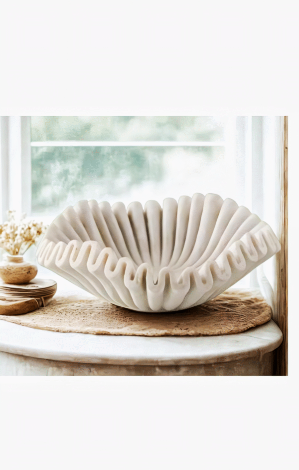 Home Decor Ruffle Bowl - Image 4