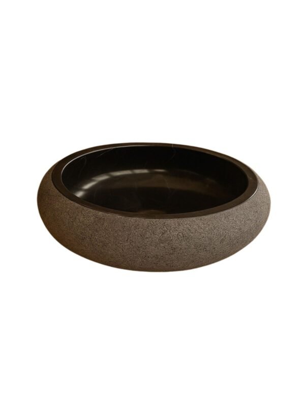 Natural Black Marble basin - Image 2