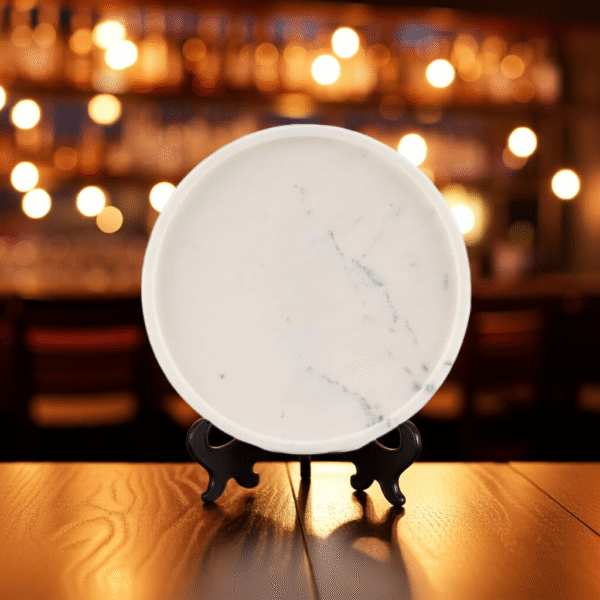 Round Shape Marble Tray - Image 3