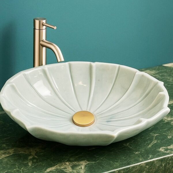 Signature Octa Marble Wash Basin Sink - Image 2