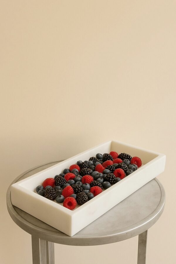 Solid Marble Counter Tray