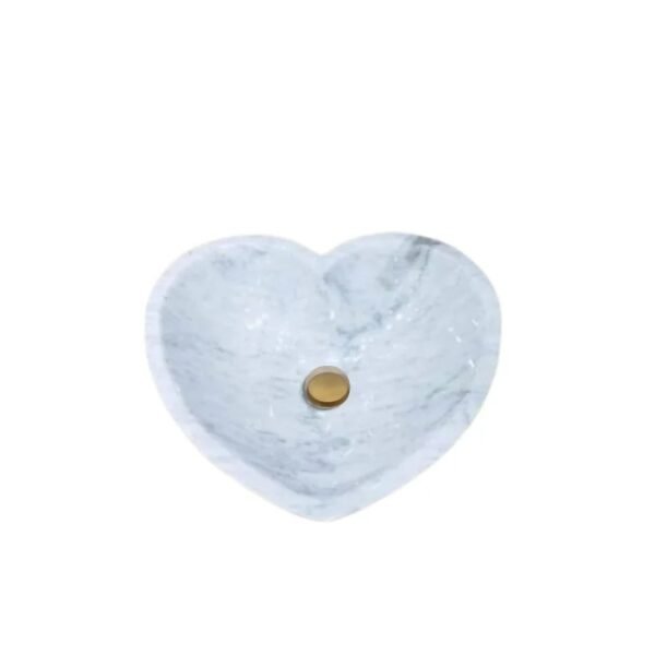 The Heart Marble Wash Basin - Image 2